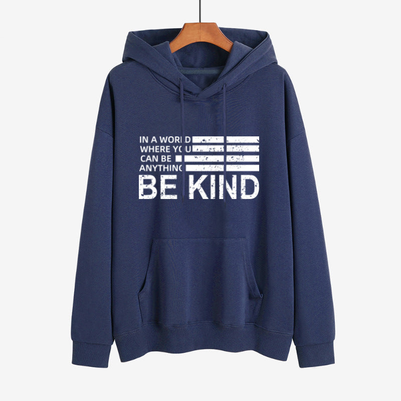 Bible Be Kind Hoodie – Cozy Faith-Inspired Fleece for Women