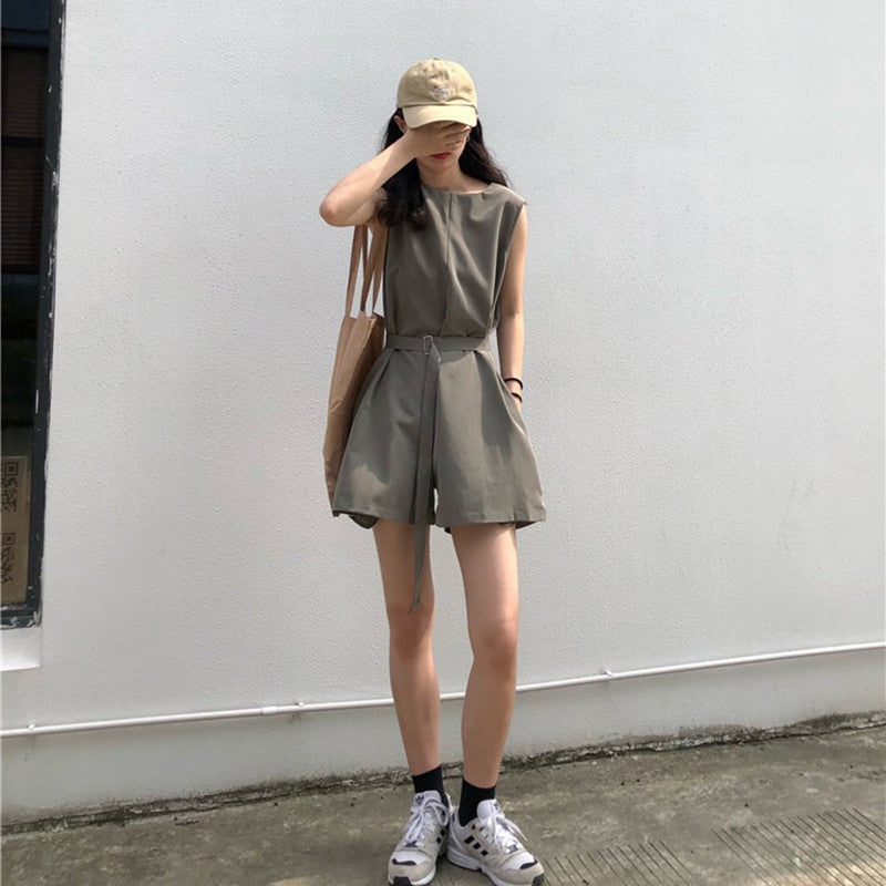 Loose-Fit Casual Romper for Women – Breezy Summer One-Piece Outfit