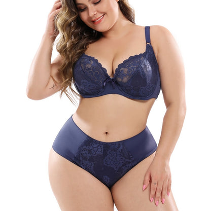 E F G H Cup Plus Size Non Padded Womens Lace Bra