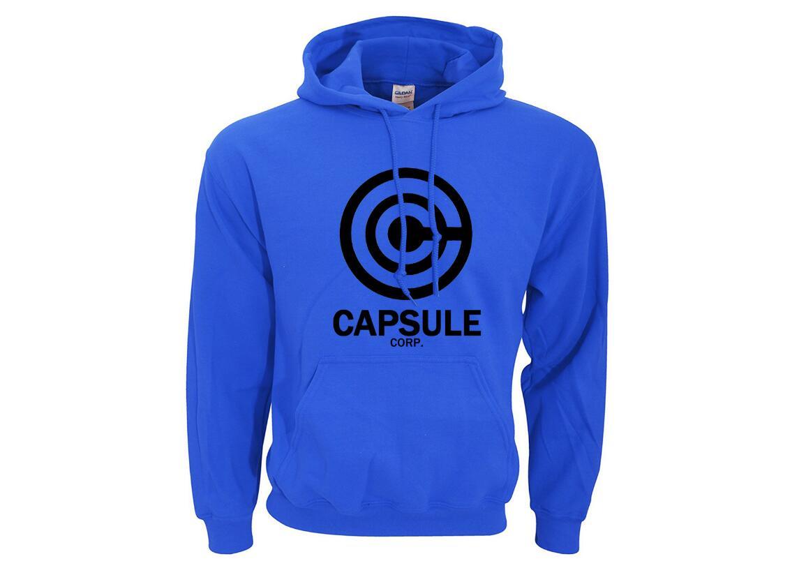 Capsule Corp Men's Hoodie – Classic Hip Hop Style with Printed Design