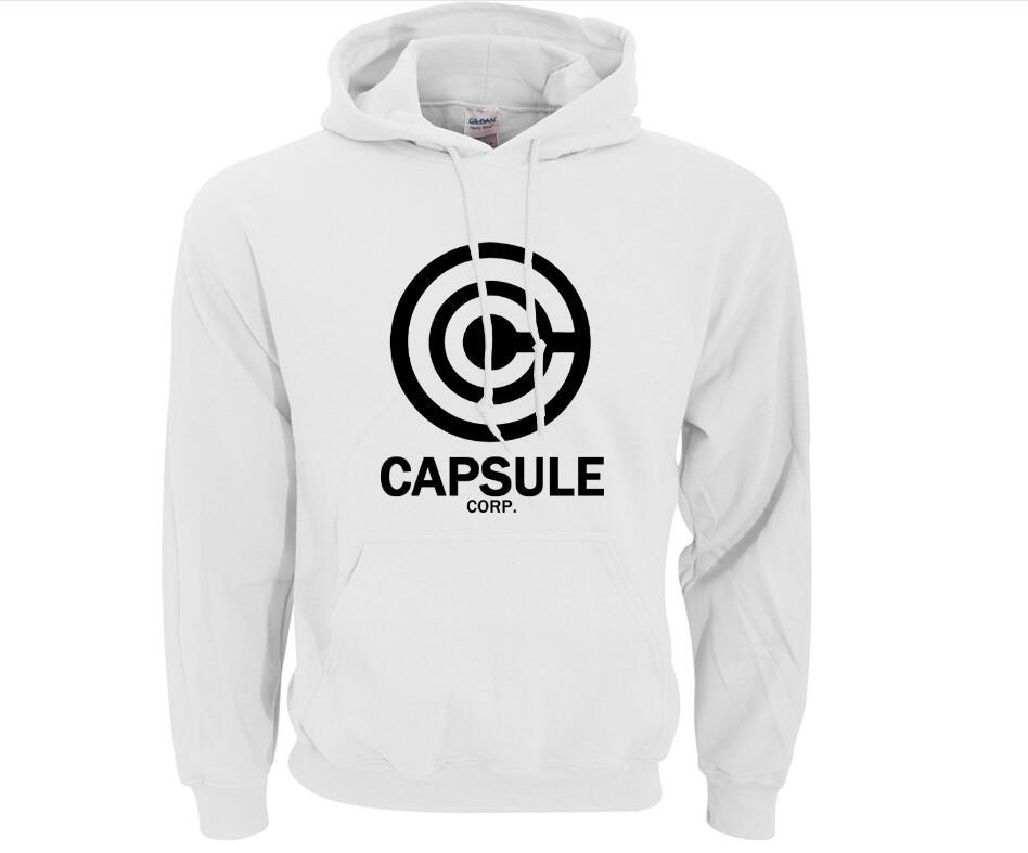 Capsule Corp Men's Hoodie – Classic Hip Hop Style with Printed Design