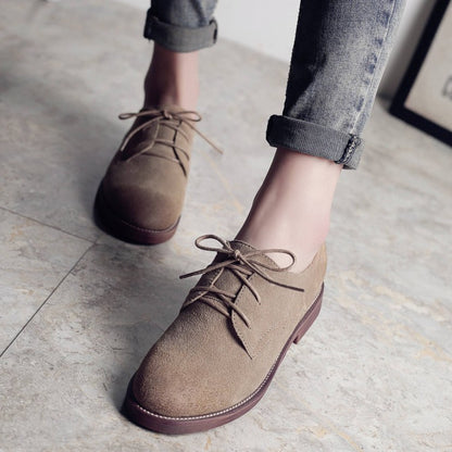 Autumn Queen Comfort Lace Up Women Oxford Shoes