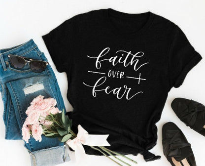 What Ever Fear Happiness Women Cotton T Shirts 1