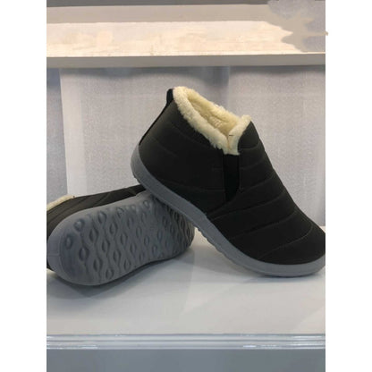 Plus-Size Ankle Boots for Women & Men | Flat Heel Waterproof Winter Boots with Anti-Slip Sole