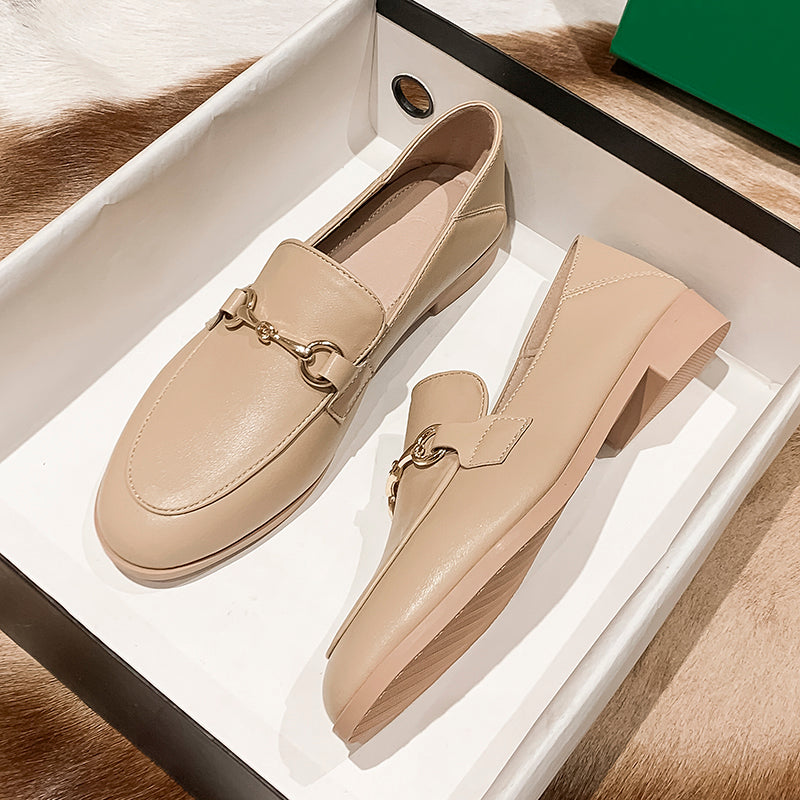 Black Designer Flat Women Shiny Elegant Shoes