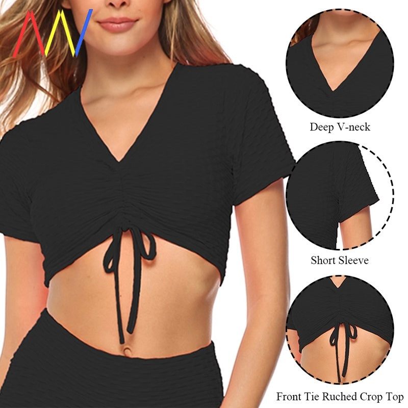 Crop Tank Top Sports Bra for Women – Stylish Activewear Outfit