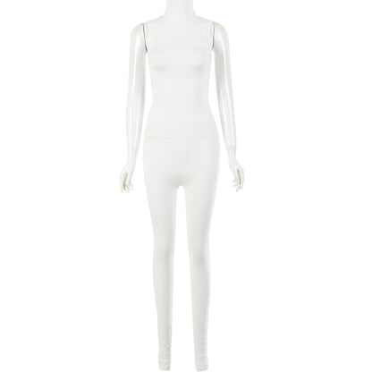 New Spring Style Air Essentials Women Casual Sleeveless Jumpsuits