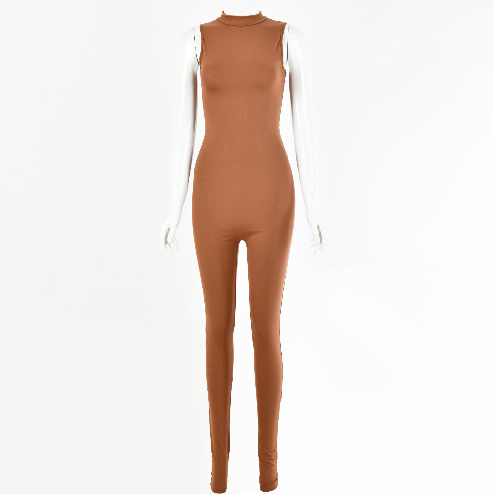 New Spring Style Air Essentials Women Casual Sleeveless Jumpsuits