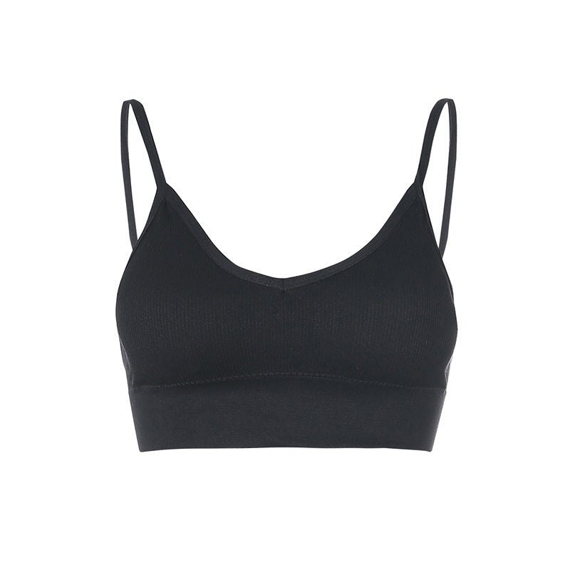 European Cross-Border Slim Cami Top – Minimalist Streetwear Crop Top