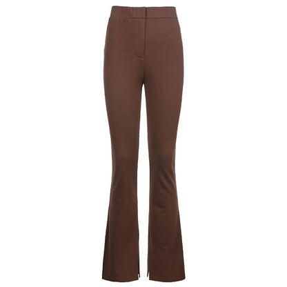 Retro Zip Fly Skinny Pants