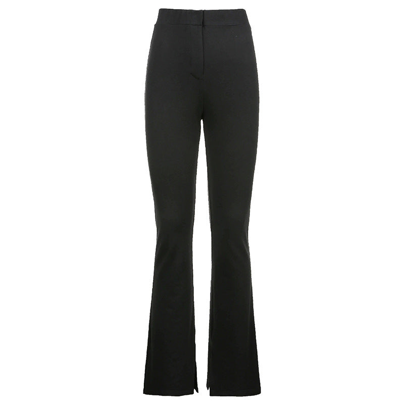 Retro Zip Fly Skinny Pants
