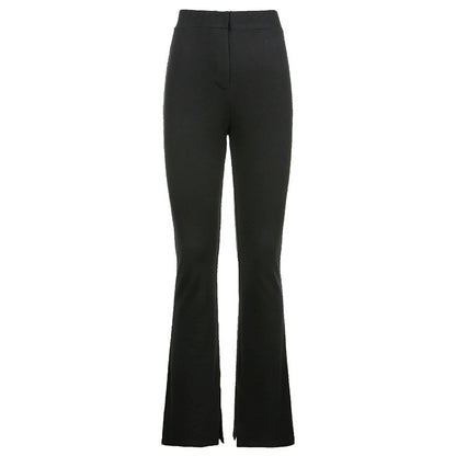 Retro Zip Fly Skinny Pants