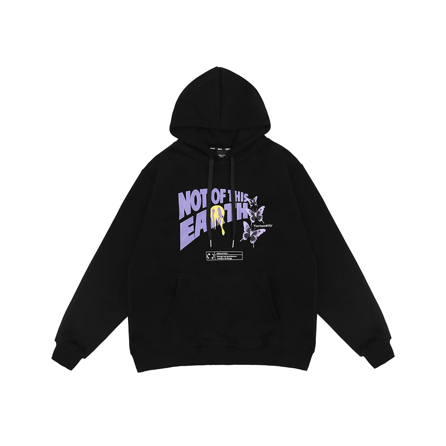 First Man On The Earth Printed Cotton Casual Hoodies