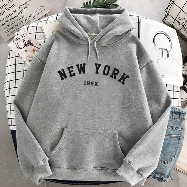 Adventure Life Brooklyn New York Printed Women Sweatshirt