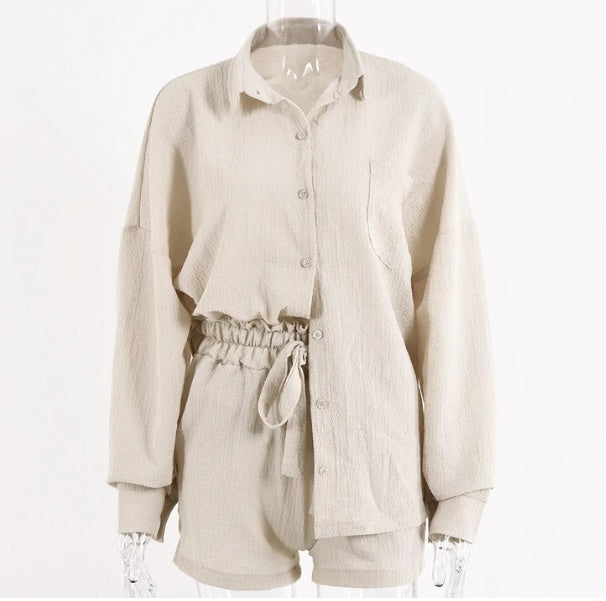 High Waist Sleeveless One Piece Cargo Rompers