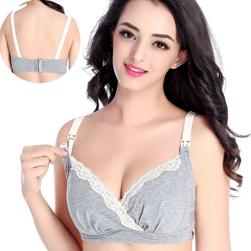 Cotton Nursing Bra – Comfortable & Easy Breastfeeding