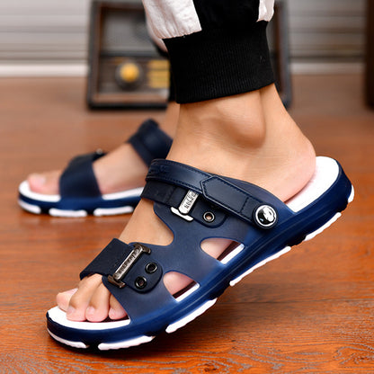 Big Size Casual Indoor Outdoor Summer Men Slippers