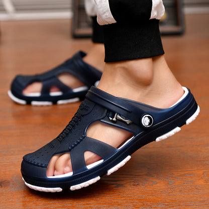 Big Size Casual Indoor Outdoor Summer Men Slippers