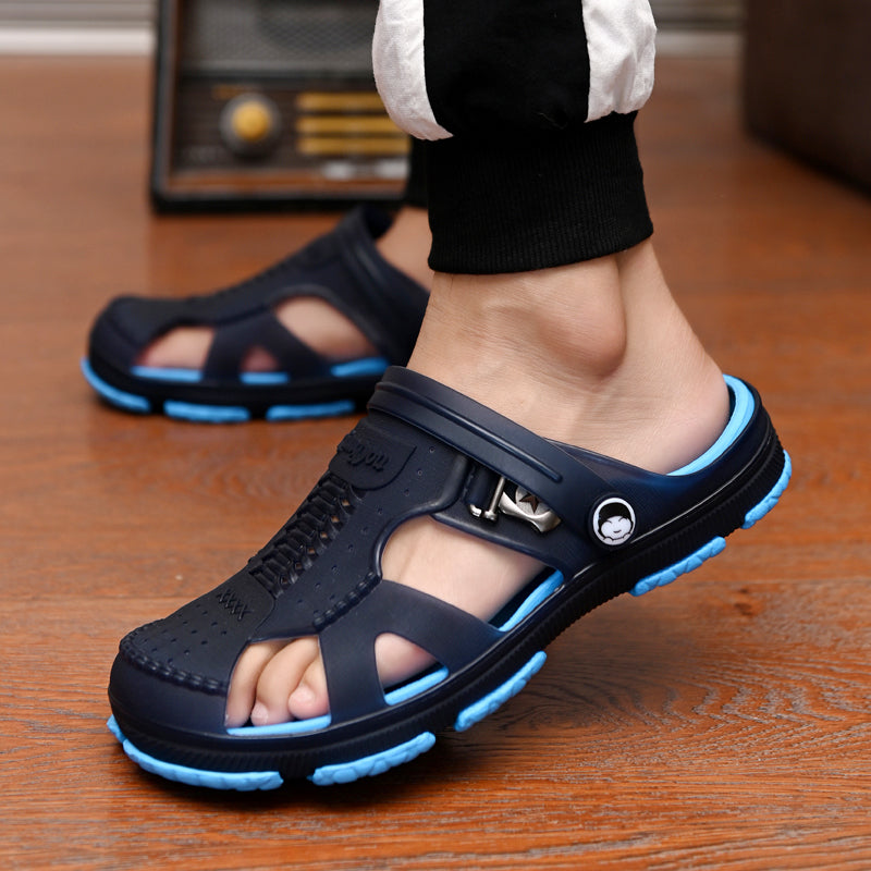 Big Size Casual Indoor Outdoor Summer Men Slippers