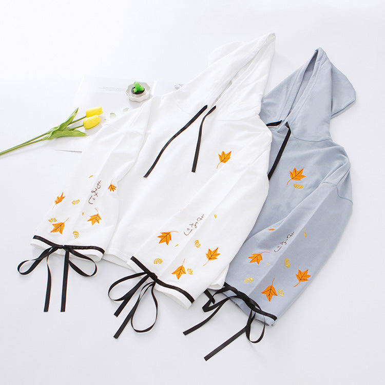 Loose Urban Leisure Crew Neck Jacket