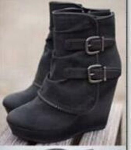 Elegant Long-Tube Suede Boots for Women | Autumn & Winter Stylish Boots