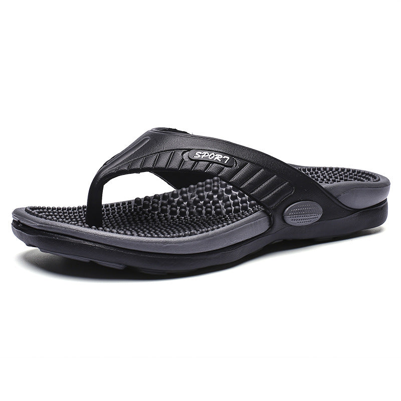 Unisex Flat Rubber Slippers – Casual Indoor & Outdoor Comfort Shoes
