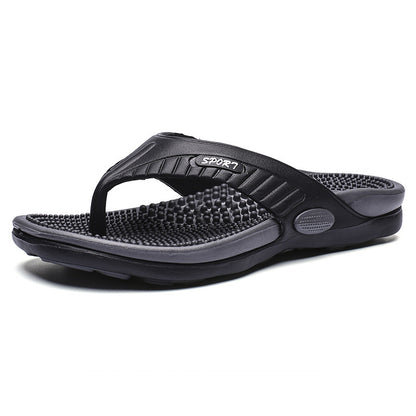 Unisex Flat Rubber Slippers – Casual Indoor & Outdoor Comfort Shoes