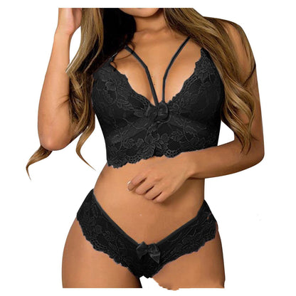 Comfortable Floral Lace Plus Size Bra For Women