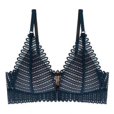 Gathering Bra – Thin Cotton Cups & Wire-Free Comfort