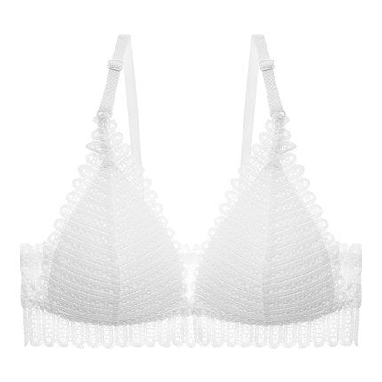 Gathering Bra – Thin Cotton Cups & Wire-Free Comfort