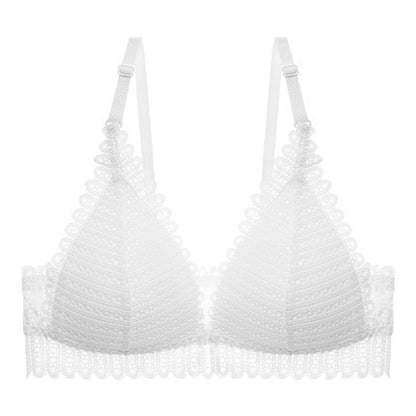 Gathering Bra – Thin Cotton Cups & Wire-Free Comfort