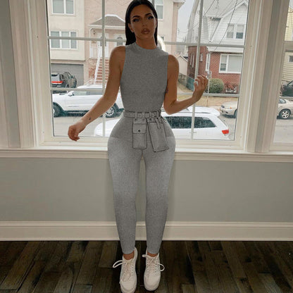 Off Shoulder Sexy Skinny Women Jumpsuit