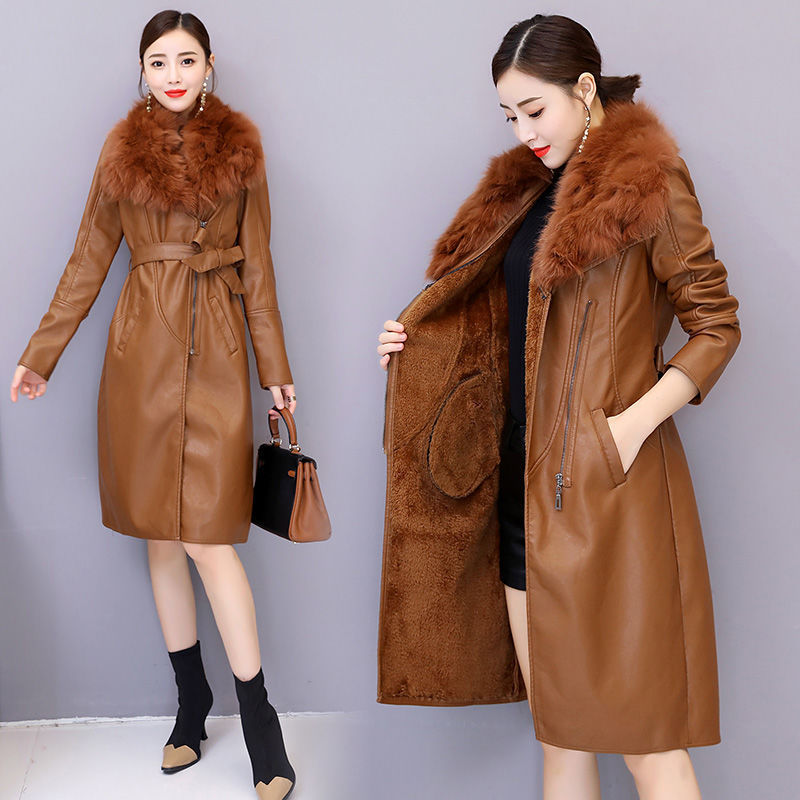 Women Brilliant Puffy Long Coats