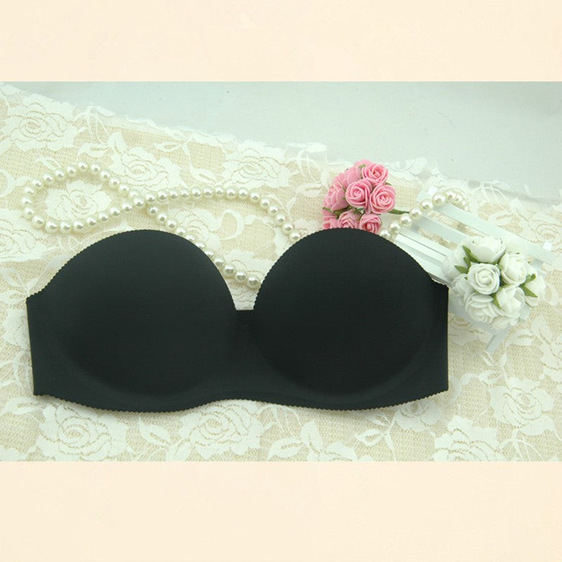 Strapless Front Closure Push Up Bra For Women
