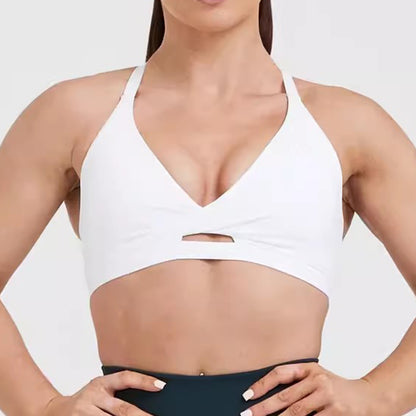 High-Grade Yoga Sports Bras – Shockproof Support & Stylish Design