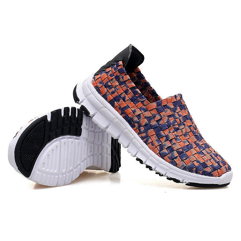 Retro Lightweight Men S Sandals Summer Beach Anti Slip Woven Shoes For Men Women