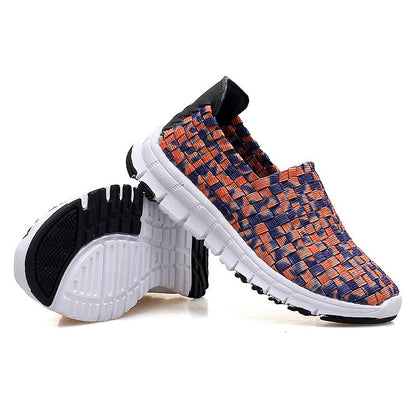 Retro Lightweight Men S Sandals Summer Beach Anti Slip Woven Shoes For Men Women