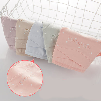 Ultra-Soft Maternity Panties – Mid-Waist Rabbit Hair Blend Briefs for Pregnancy Comfort & Everyday Wear