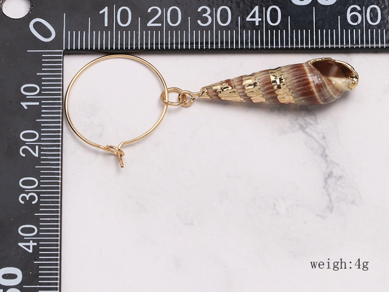 Summer Color Shell Earrings