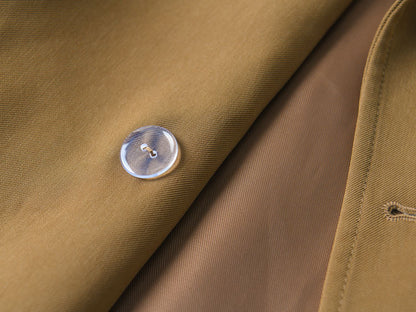 Khaki Short Trench Coat – Trench Coats Women Outfit Casual & Chic Everyday Outfits