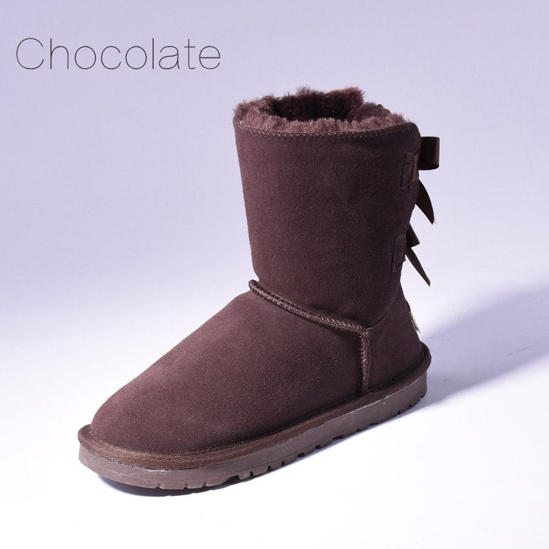 New Winter Style Short Plush Inside Warmy Snow Boots For Women