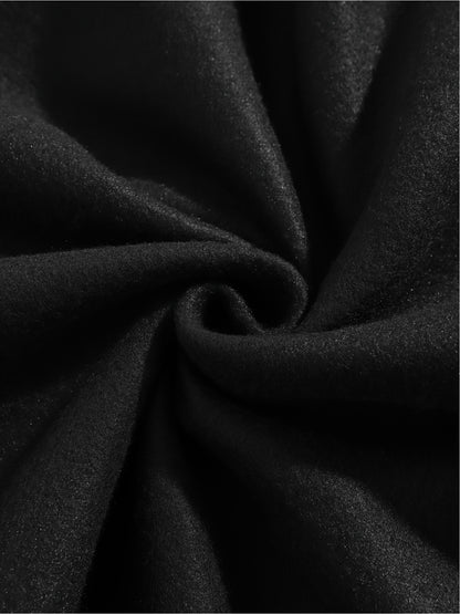 Trust Letter Graphic Men's Hoodie – Casual Polyester Pullover with Kangaroo Pocket for All Seasons