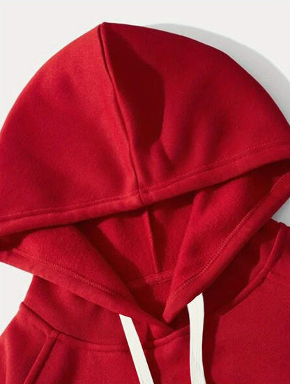 Jesus Died For Me Now I Live For Him Men's Hoodie – Loose Fit Cotton Blend Casual Sweatshirt