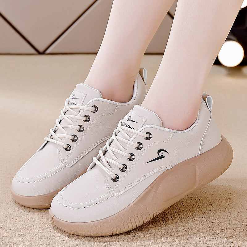 Soft Bottom Wild Pumps | Comfortable Minimalist PU Leather Shoes for Women
