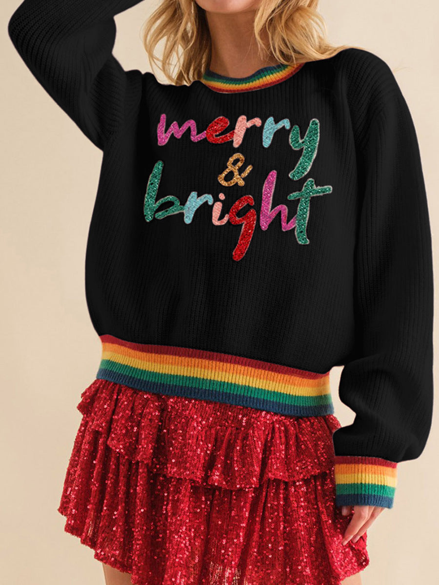 Women’s Casual Pullover Round Neck Long Sleeve Top