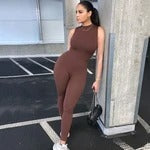 Off Shoulder Sexy Skinny Women Jumpsuit