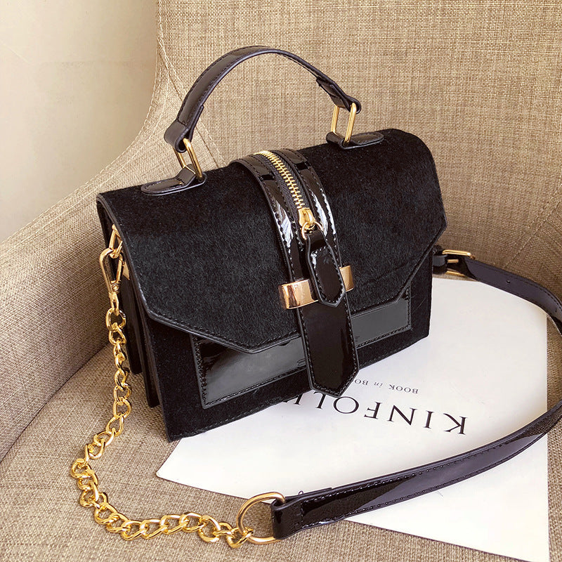 Korean Style Leopard Print Crossbody Bag Chic Edgy