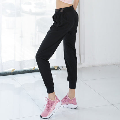 High-Waist Fitness Sweatpants – Lightweight Stretch Joggers