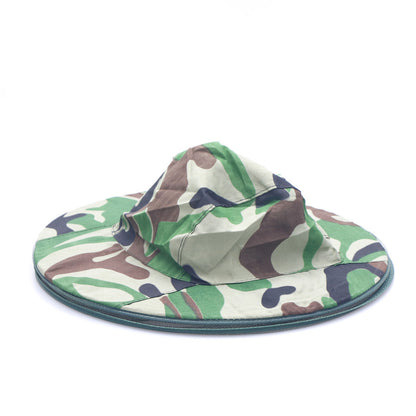 Insect Bugs Bee Mosquito Head Face Protector Camouflage Mesh Hat