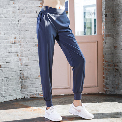 High-Waist Fitness Sweatpants – Lightweight Stretch Joggers